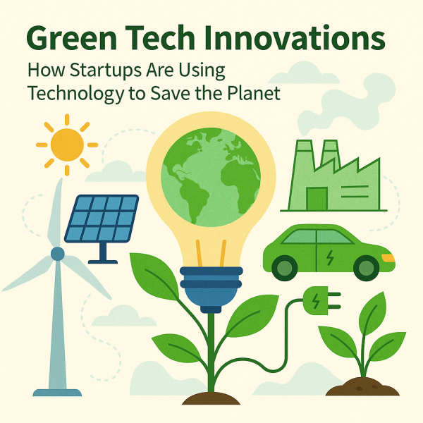 Green Tech Innovations: How Startups Are Using Technology to Save the Planet